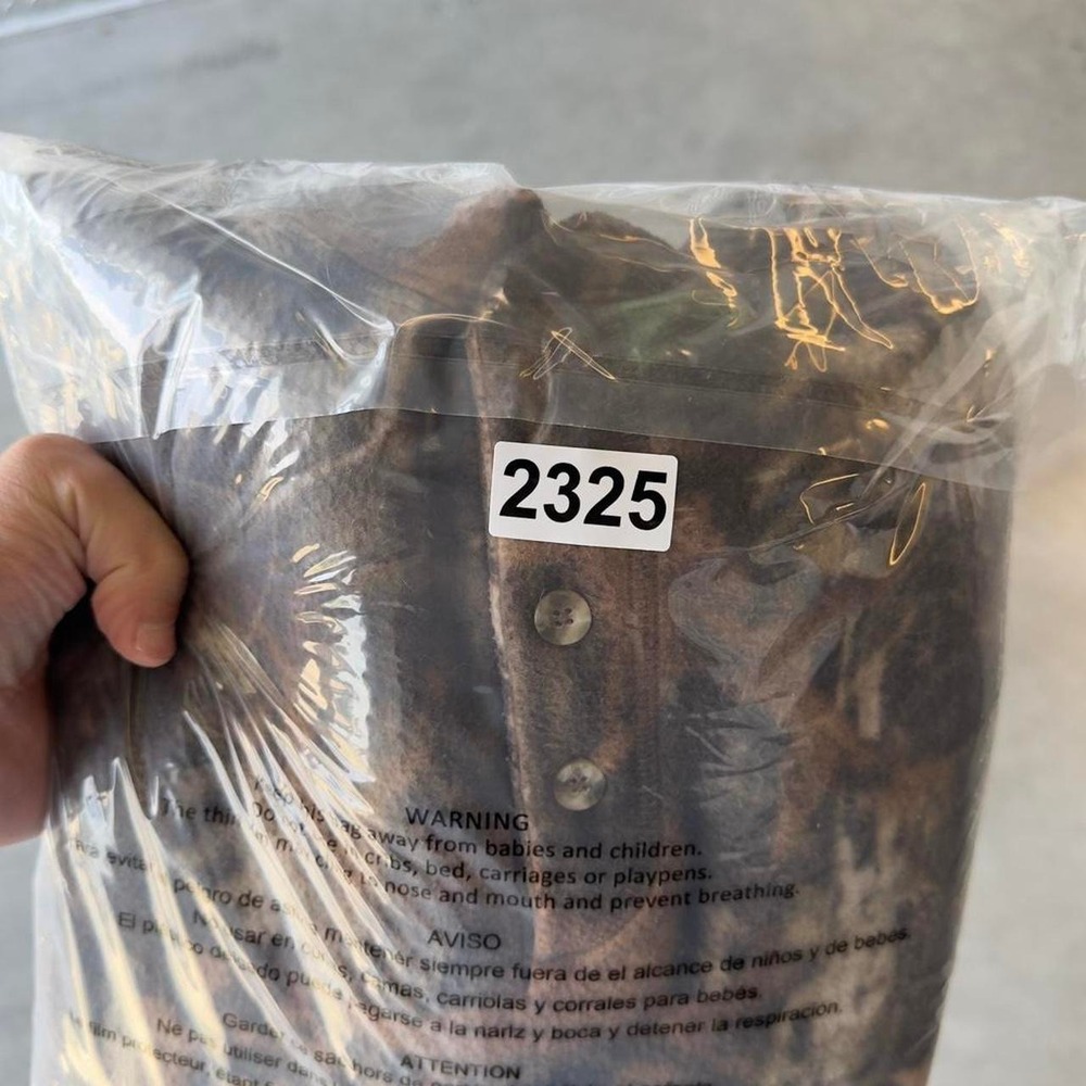 Vintage 90s camo Realtree pullover Henley long sleeve fleece - Picture 6 of 6